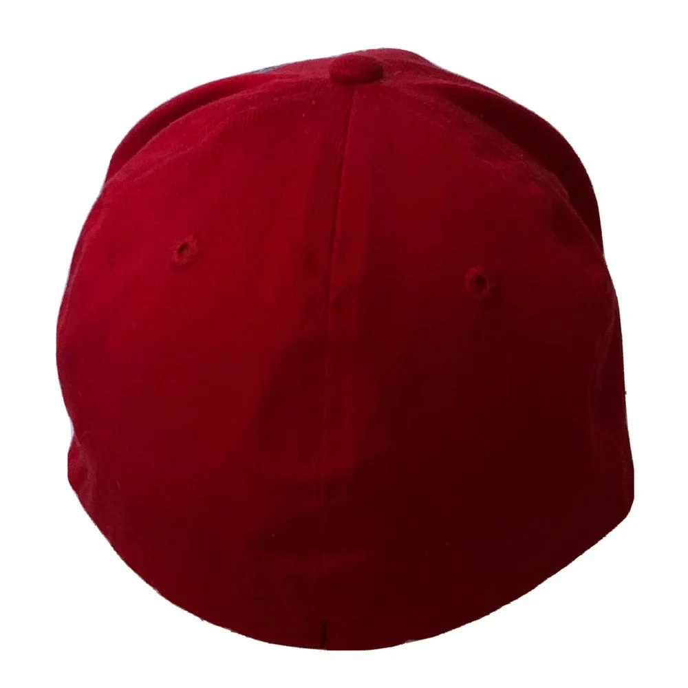 Disney Park Mickey Mouse Baseball Cap Size OSFM Graphic Red Black White Classic